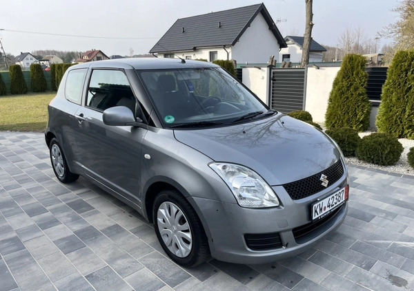 Suzuki Swift cena 7900 przebieg: 220000, rok produkcji 2008 z Zagórów małe 121